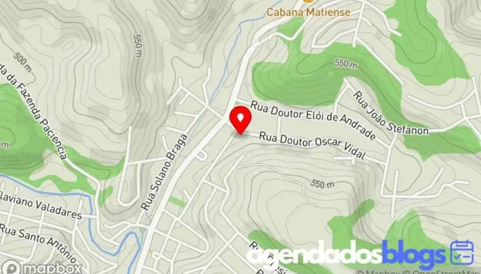mapa de Drogaria Mais Popular Empresa farmacêutica, Farmácia em Matias Barbosa