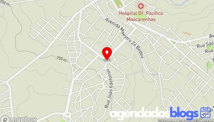 mapa de Drogaria Marcelino Caetanópolis Drogaria em Caetanópolis