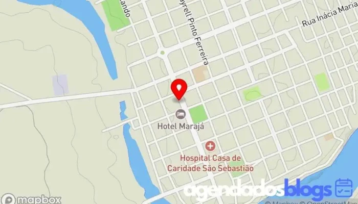 mapa de Drogaria Marcelino Morada Nova de Minas Drogaria em MG