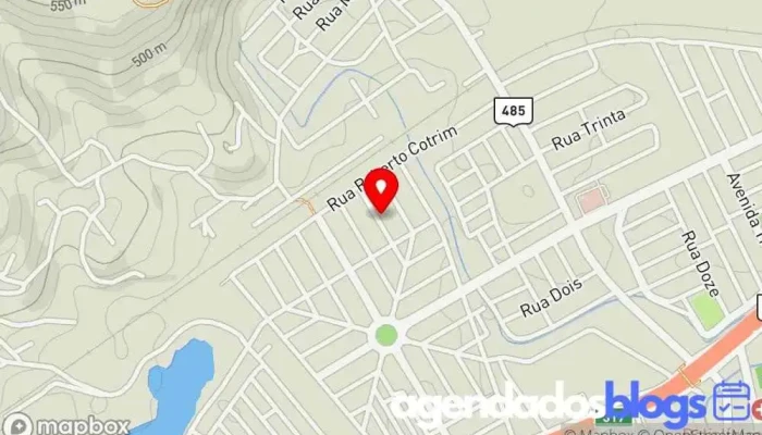 mapa de Drogaria Maringá Farmácia em Itatiaia