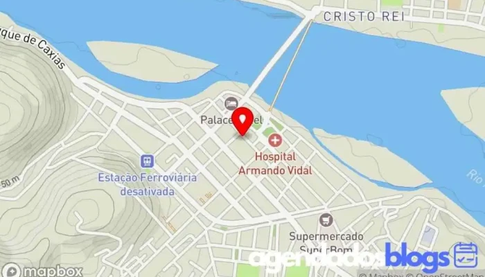 mapa de Drogaria Matriz Drogaria em São Fidélis