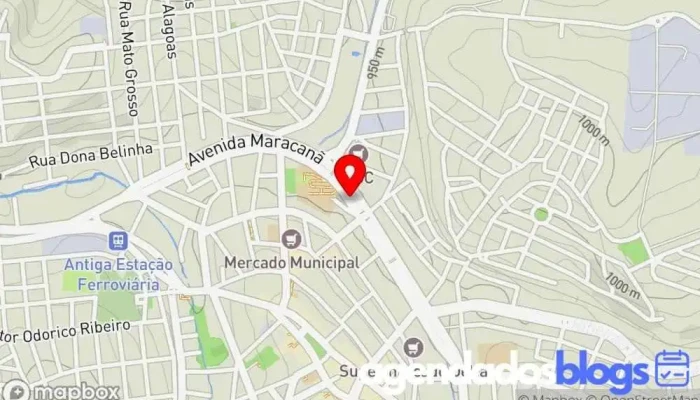 mapa de Drogaria Maxi Popular Drogaria em - Centro