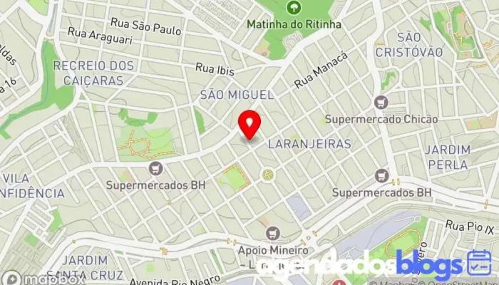 mapa de Drogaria Med Vida Drogaria, Farmácia em Betim