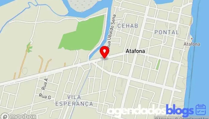 mapa de Drogaria MedFarma Drogaria em São João da Barra