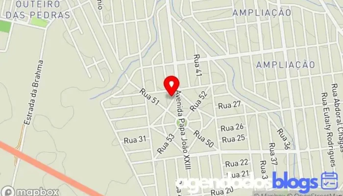 mapa de Drogaria Megafarma Drogaria em Itaboraí