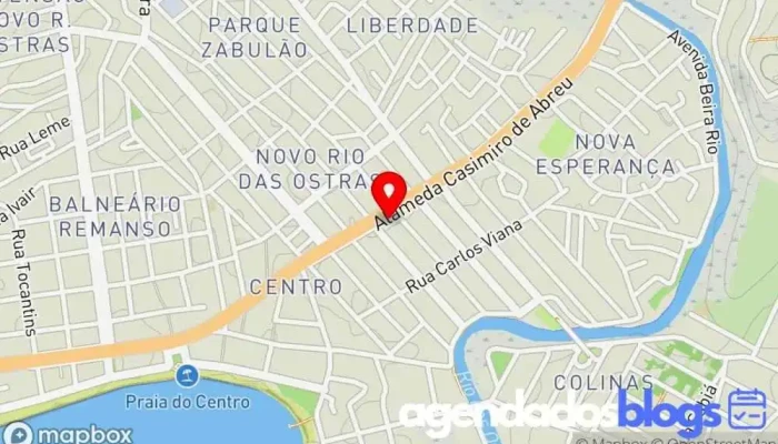 mapa de Drogaria Melhor Farma Farmácia em Rio das Ostras