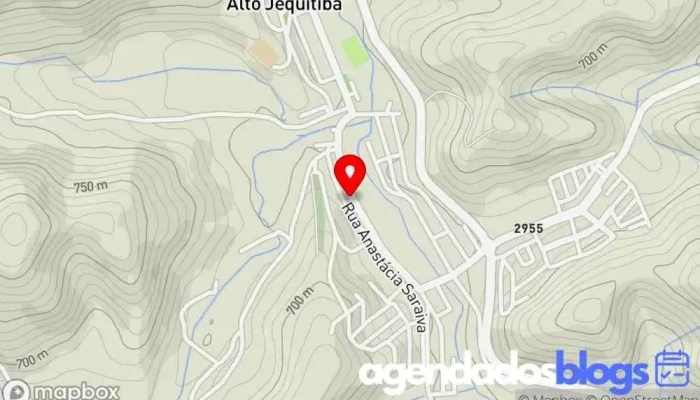 mapa de Drogaria Menor Preço Farmácia em Alto Jequitibá