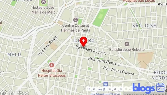 mapa de Drogaria Minas-Brasil Drogaria em - Centro