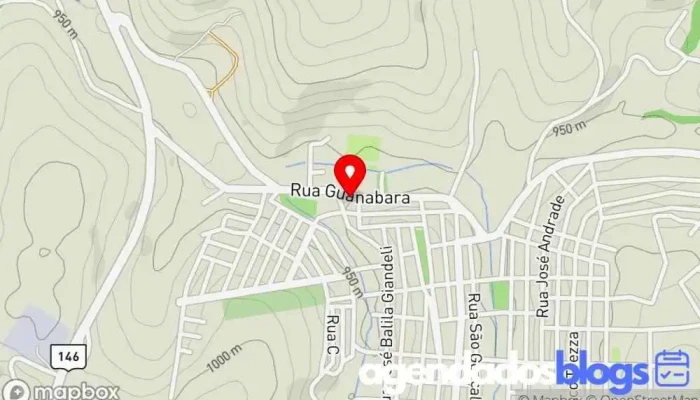 mapa de Drogaria Minas Farma Drogaria, Farmácia em Botelhos