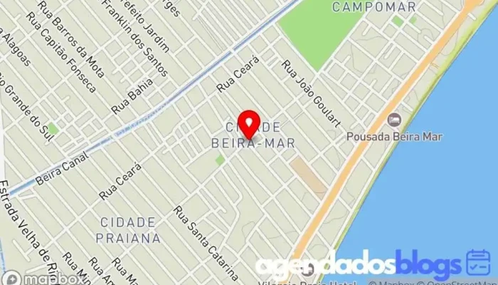 mapa de Drogaria Minas Farmácia em Rio das Ostras