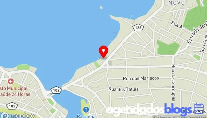 mapa de Drogaria Miramar Saquarema Farmácia em Saquarema