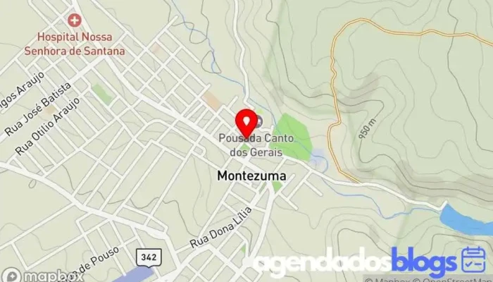 mapa de Drogaria Miranda de Montezuma Drogaria em - Centro