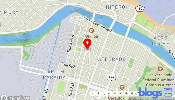 mapa de Drogaria Moderna Farmácia, Drogaria em Volta Redonda