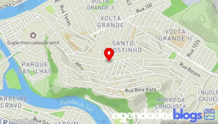 mapa de Drogaria Moderna Farmácia, Drogaria em Volta Redonda