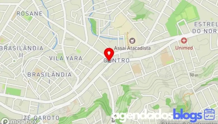 mapa de Drogaria Moderna Empresa farmacêutica, Drogaria em São Gonçalo