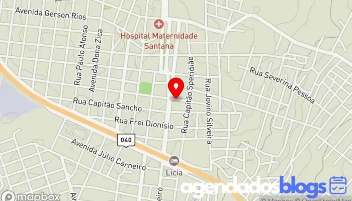 mapa de Drogaria Murad Drogaria, Farmácia em João Pinheiro