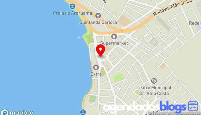 mapa de Drogaria Nacional Farmácia em São Pedro da Aldeia