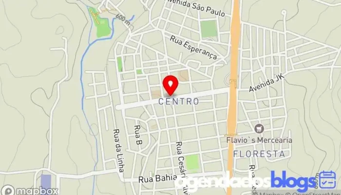 mapa de Drogaria Natura Drogaria em Buenópolis