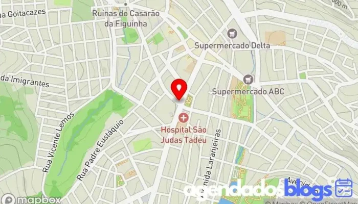 mapa de Drogaria Nívea-Uai Farma Drogaria em - Oliveira