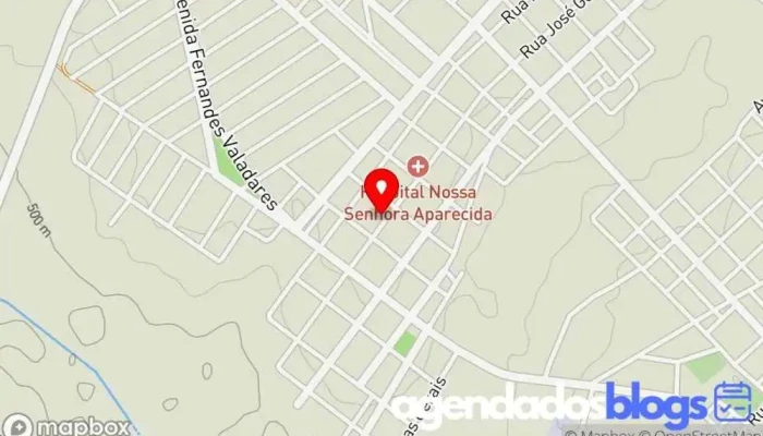 mapa de Drogaria Nossa Senhora Aparecida Drogaria em Arinos