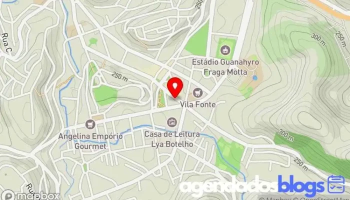 mapa de Drogaria Nossa Senhora Aparecida Drogaria, Farmácia em Leopoldina