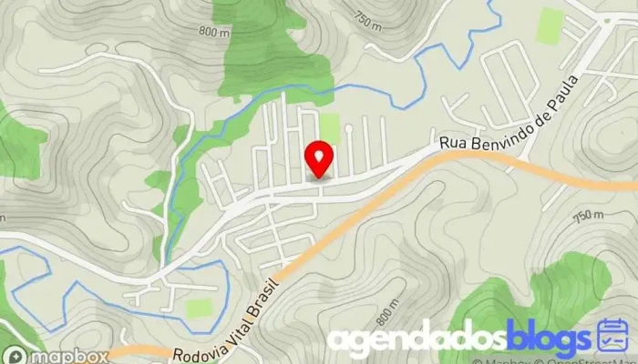 mapa de Drogaria Nossa Senhora Aparecida Farmácia em Lima Duarte