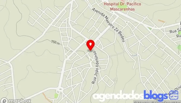 mapa de Drogaria Nossa Senhora das Graças Drogaria, Farmácia em Caetanópolis