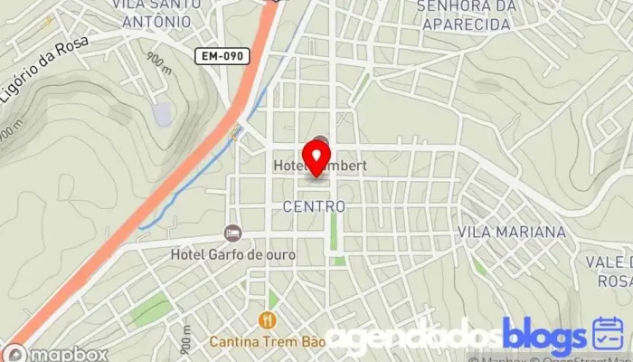 mapa de Drogaria Nossa Senhora do Carmo - Marinho Drogaria em Cambuí
