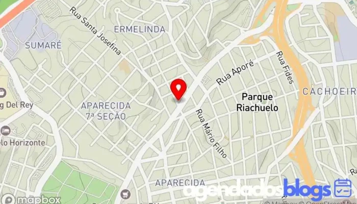 mapa de Drogaria Nova Aparecida - Avenida Drogaria, Empresa farmacêutica, Farmácia em Belo Horizonte