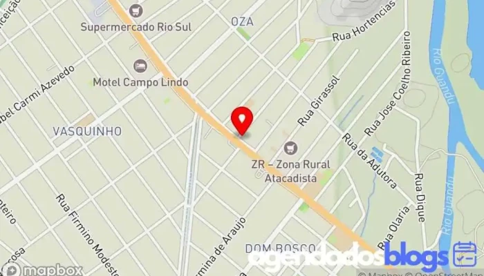mapa de Drogaria Nova Rede Seropédica Km 41 Drogaria em Seropédica