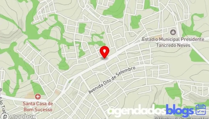 mapa de Drogaria Padroeira de Bom Sucesso Drogaria, Farmácia em Bom Sucesso
