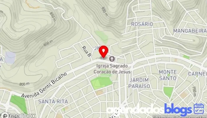 mapa de Drogaria Pague Pouco Drogaria, Farmácia em João Monlevade