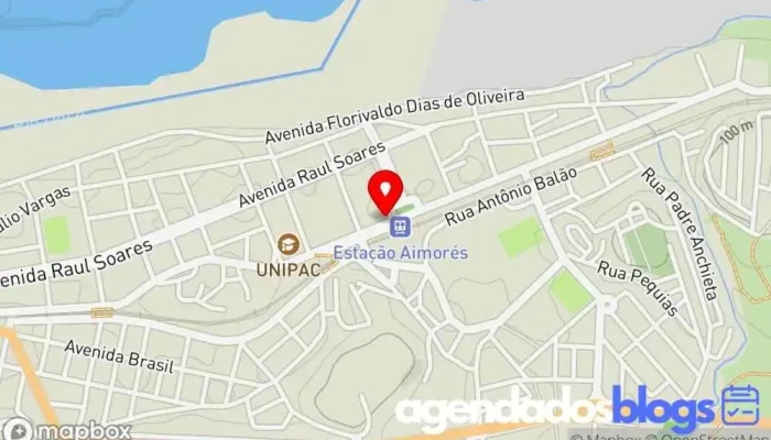 mapa de DROGARIA PAIVA Drogaria em Aimorés