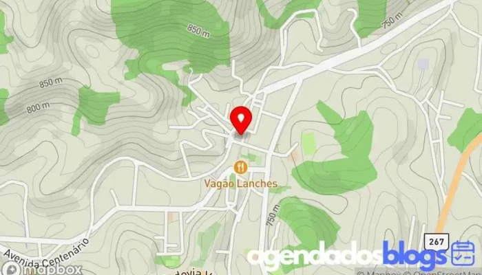 mapa de Drogaria Paiva Farmácia, Drogaria em Lima Duarte