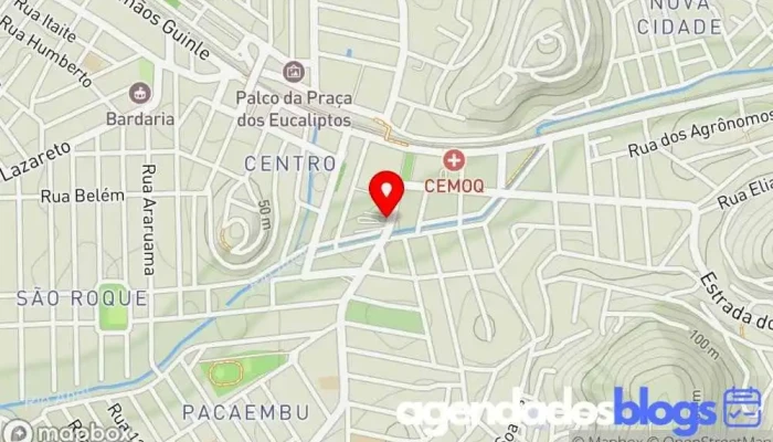 mapa de Drogaria Pereira Empresa farmacêutica, Drogaria em Queimados