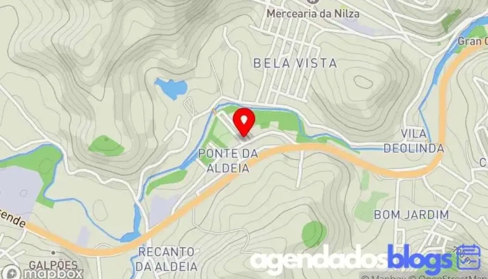 mapa de Drogaria Ponte Da Aldeia Drogaria, Farmácia em Manhuaçu