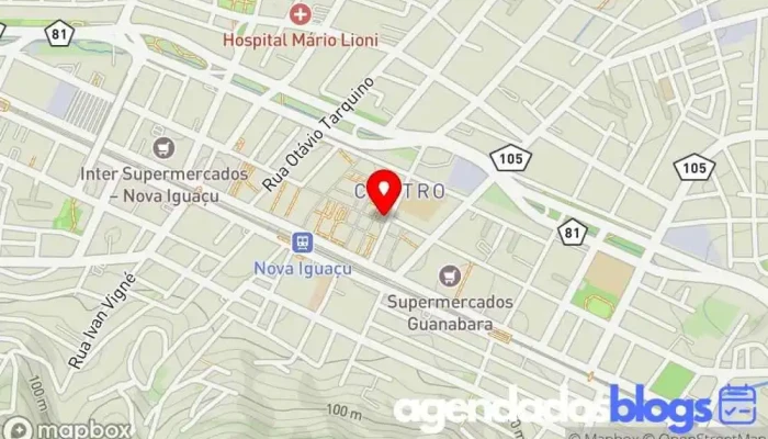 mapa de Drogaria Pop - Nova Iguaçu Drogaria, Farmácia em Nova Iguaçu