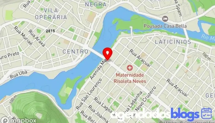 mapa de Drogaria Popular Drogaria em - Centro