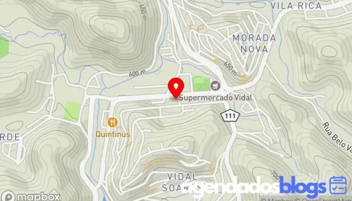 mapa de Drogaria Poupe Mais Farmácia em Manhumirim