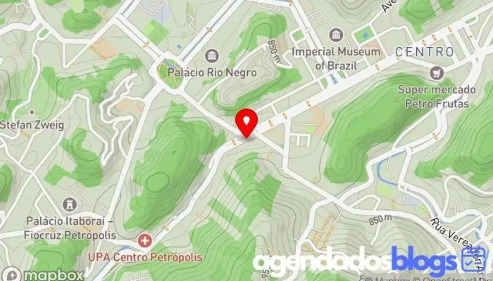 mapa de Drogaria Preço Popular Drogaria em Petrópolis