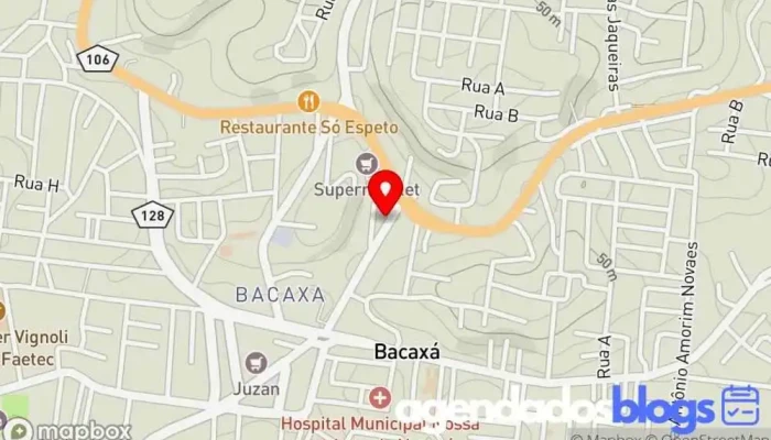 mapa de Drogaria Preço Popular Drogaria, Farmácia em Saquarema