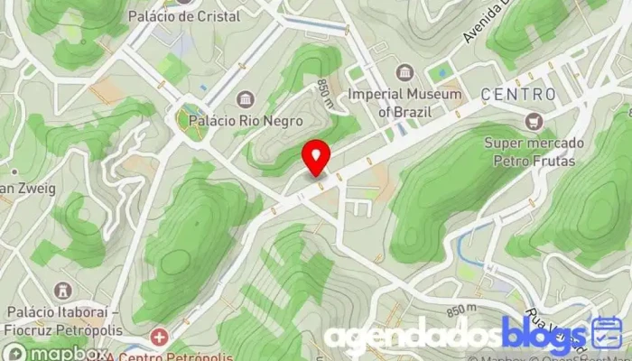 mapa de DROGARIA PROFISSIONAL Drogaria em Petrópolis