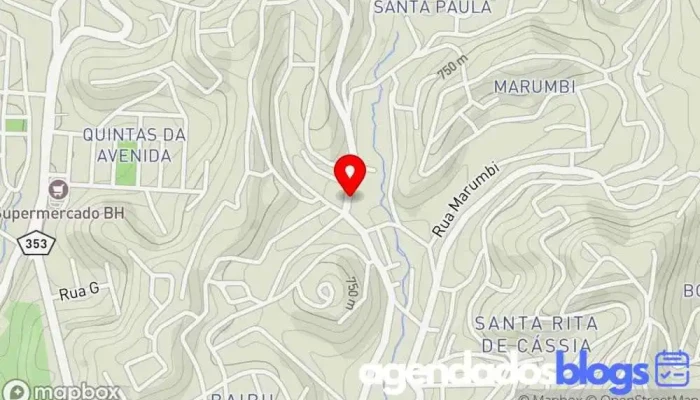 mapa de Drogaria Progresso Drogaria, Farmácia em Juiz de Fora