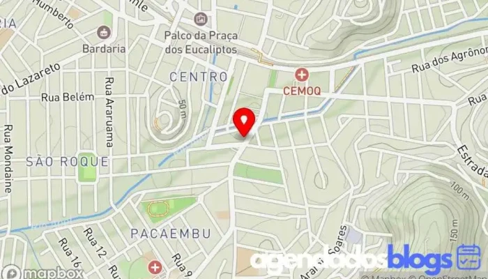 mapa de DROGARIA REDE ECONOMIA Farmácia em Queimados