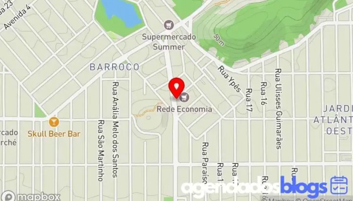 mapa de Drogaria Rede Popular - Itaipuaçu Drogaria em Maricá