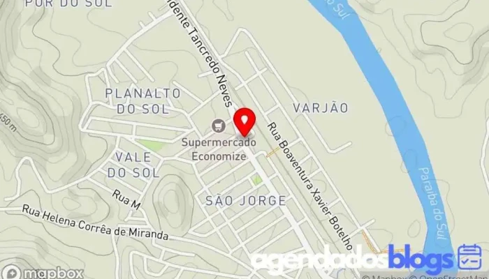 mapa de Drogaria Retiro Drogaria, Empresa farmacêutica em Pinheiral