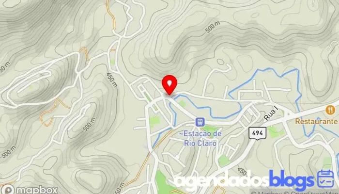 mapa de Drogaria Retiro Drogaria, Farmácia em Rio Claro