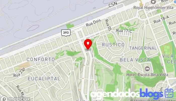 mapa de Drogaria Retiro Drogaria em Volta Redonda