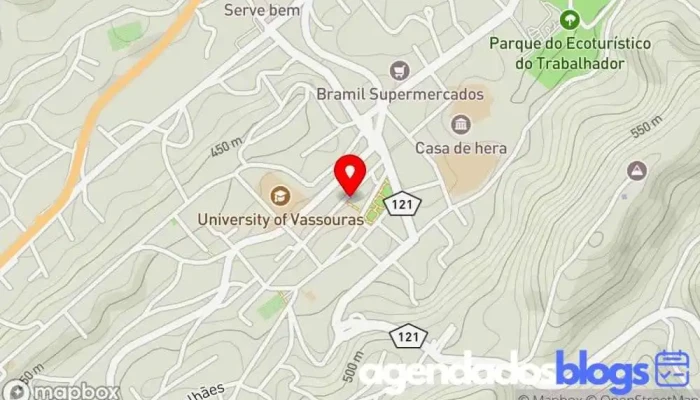 mapa de Drogaria Retiro Drogaria em Vassouras