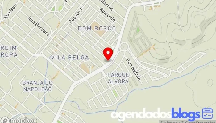 mapa de Drogaria Ribeiro Drogaria, Farmácia em Nova Iguaçu